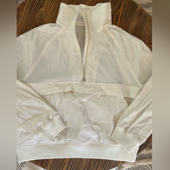 Banana Republic ivory anorak size Medium - Picture 2 of 5